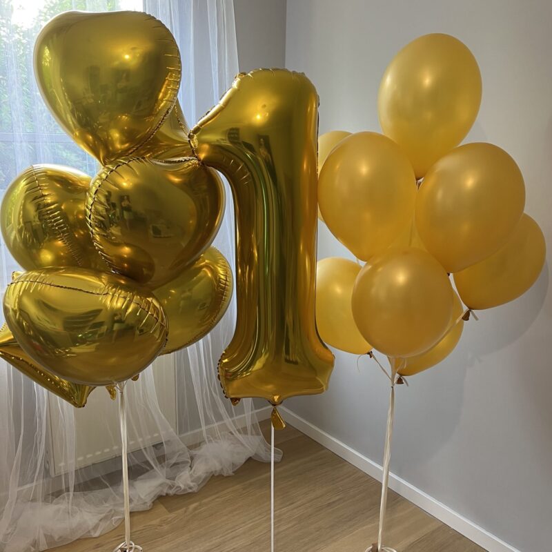 Zestaw balonów urodzinowych