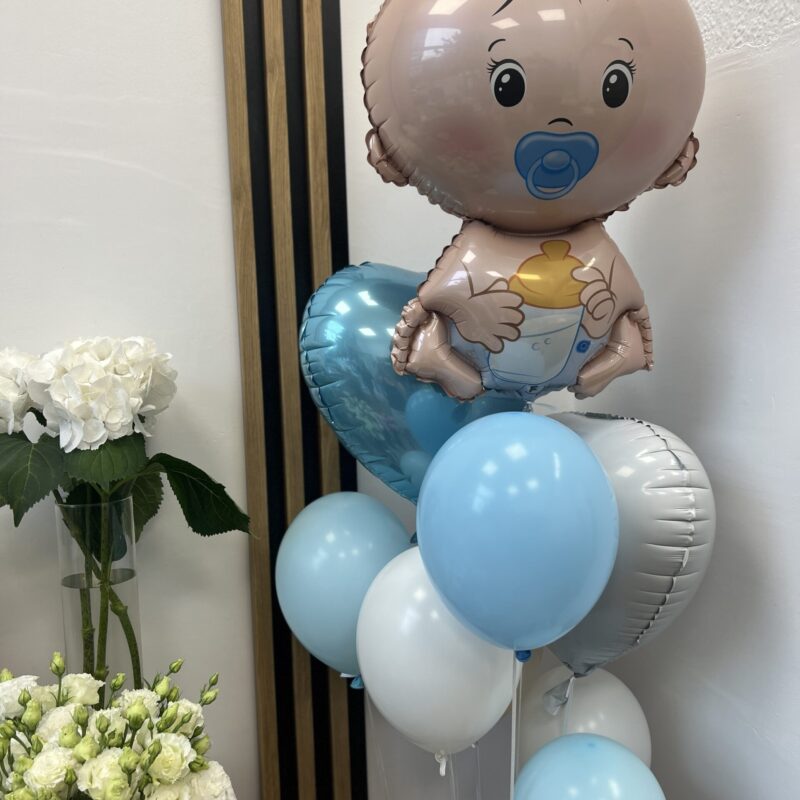 Zestaw balonów It’s a boy – narodziny chłopca