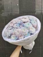 Bukiet chryzantem pastelowych