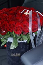 Flowerbox 51 czerwona róża - obrazek 2